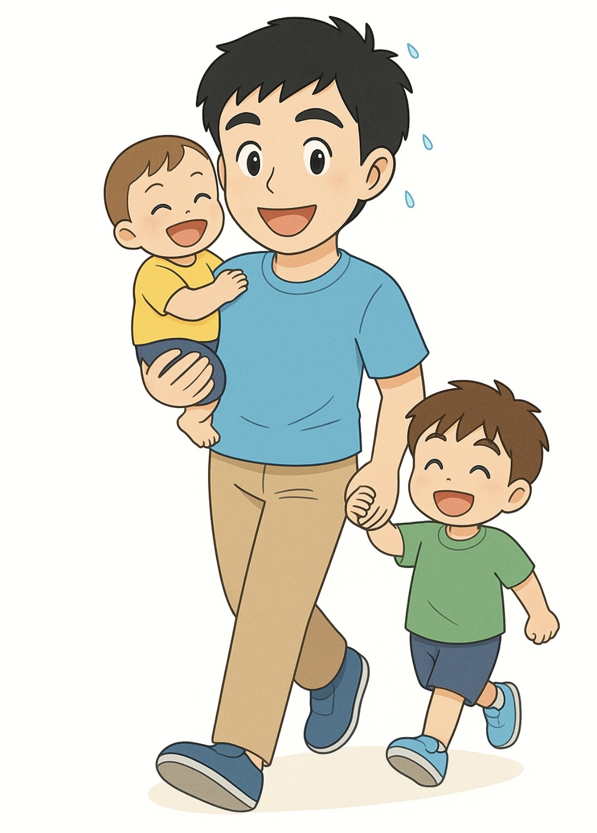 すわっとパパ